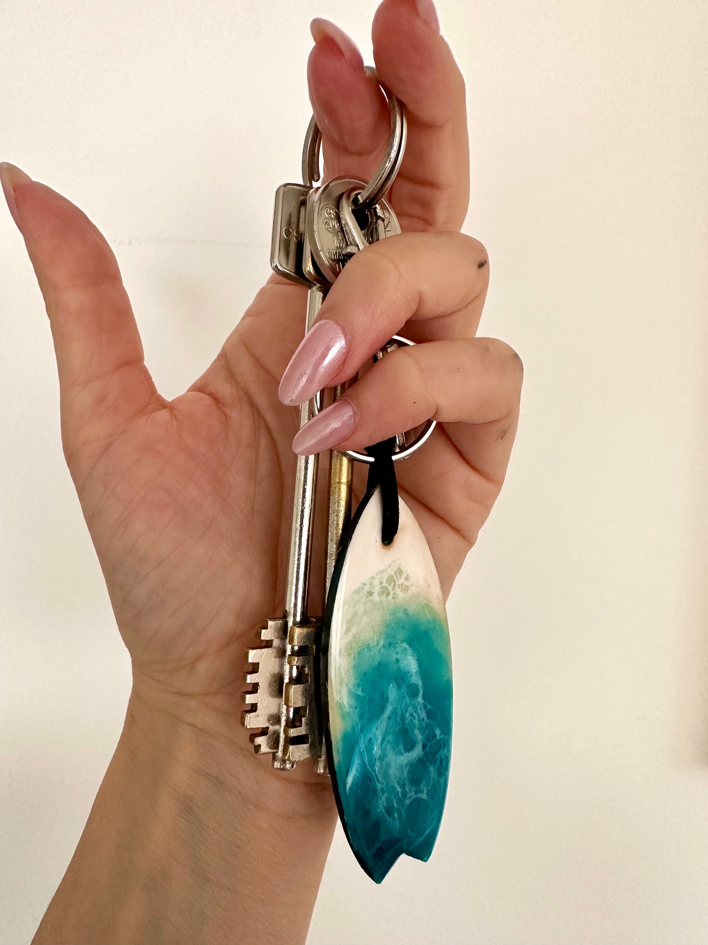 Ocean Resin Art Key Ring “Ocean”