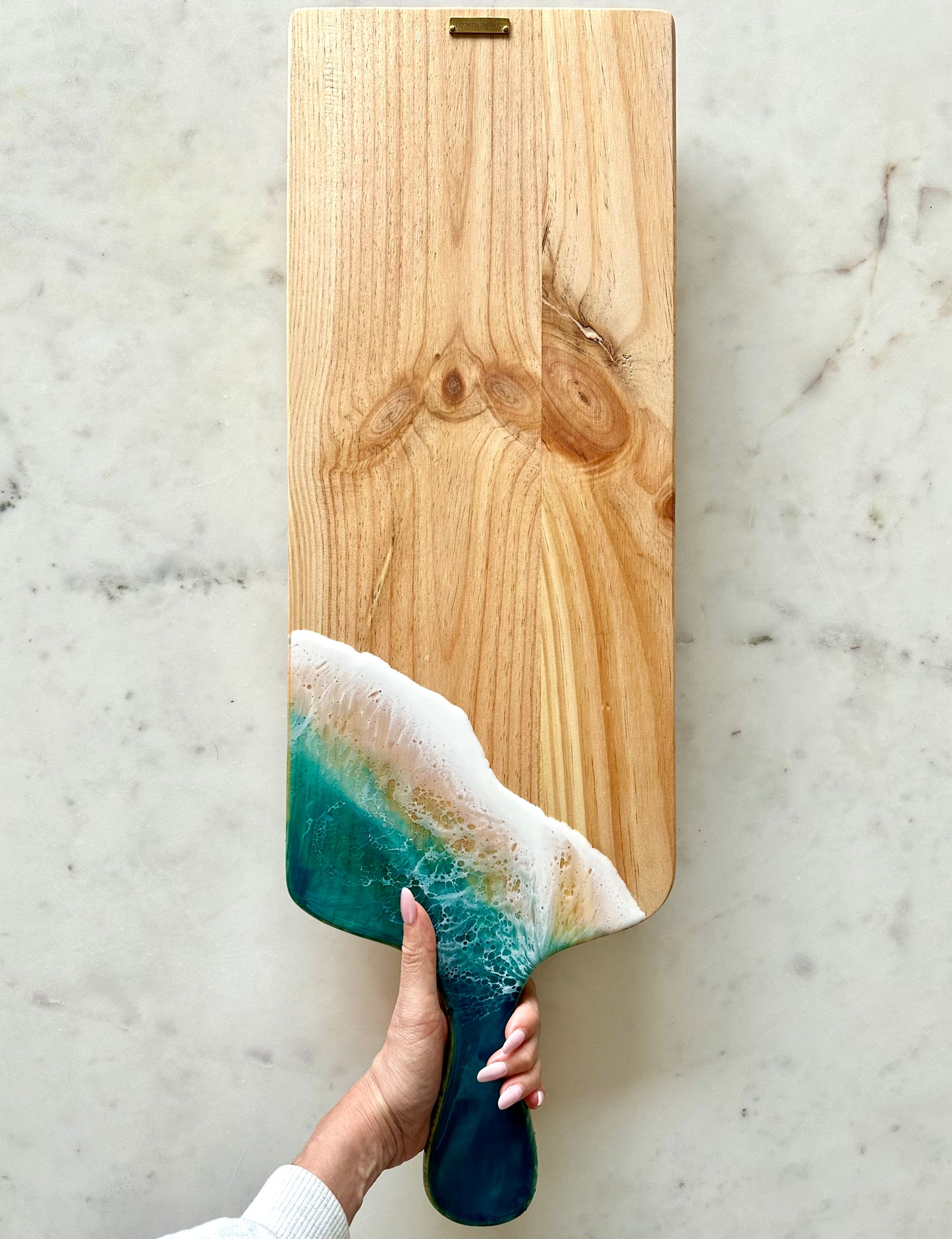 Ocean Resin Art XL Tapas Serving Board