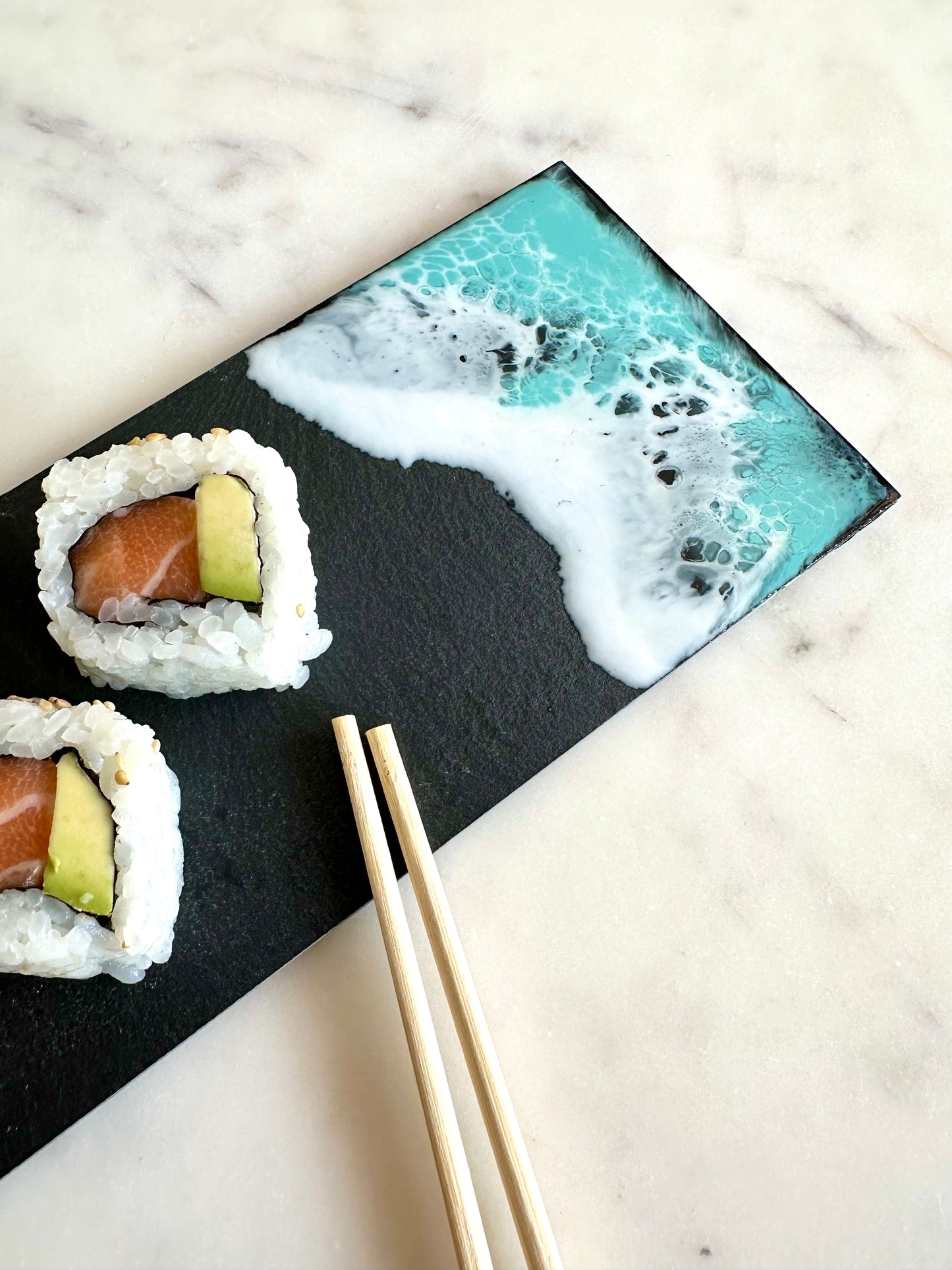 Ocean Art Slate Plate Rectangular