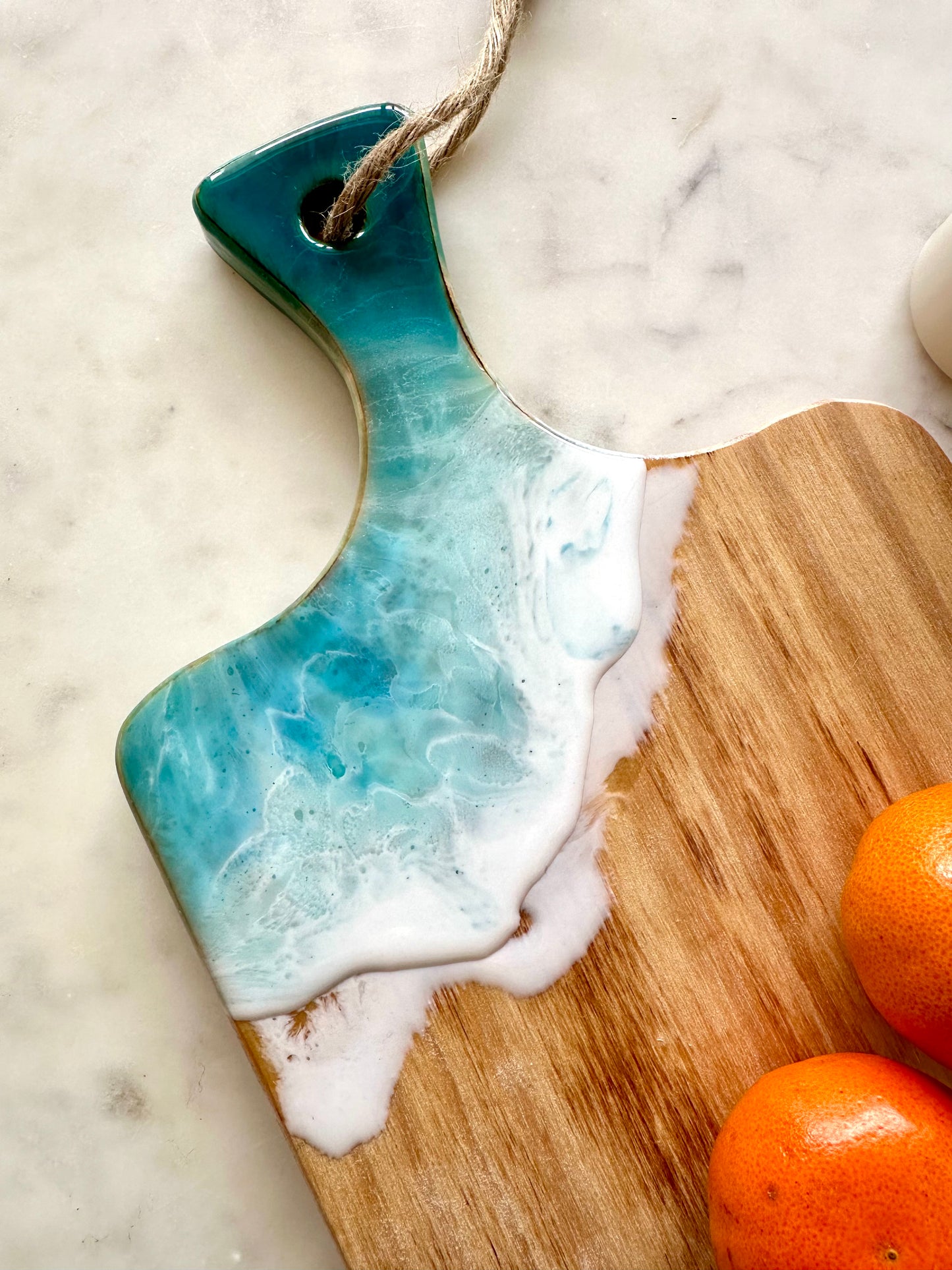 Ocean Resin Art Paddle Board