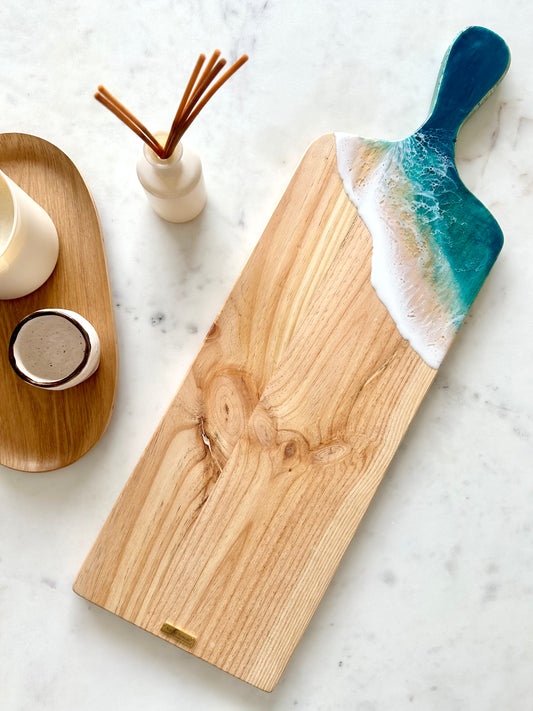 Ocean Resin Art XL Tapas Serving Board